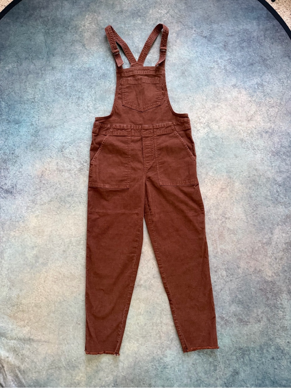 aerie Brown Corduroy Women's Overalls